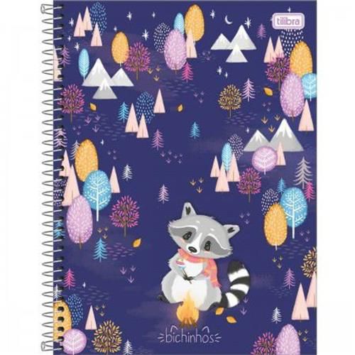 Caderno Esp Cd Univ 10m 160f Bichinhos - Tilibra