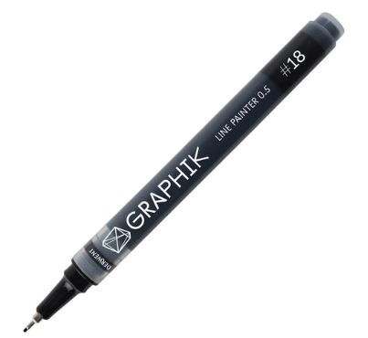 Caneta Line Paint 0.5mm N18 Graphik Magic -derwent