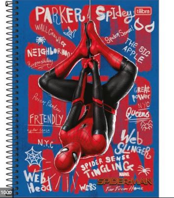 Caderno Esp Cd Univ 1m 80f Spider Ffh - Tilibra