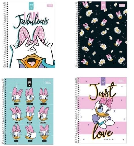 Caderno Esp Cd Univ 1m 80f Margarida - Tilibra