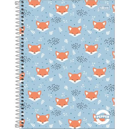 Caderno Esp Cd Univ 1m 80f Pepper Fem - Tilibra