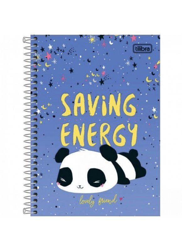 Caderno Esp Cd Univ 10m 160f Lovely Friend-tilibra