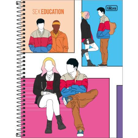 Caderno Esp Cd Univ 10m 160f Sex Educa - Tilibra