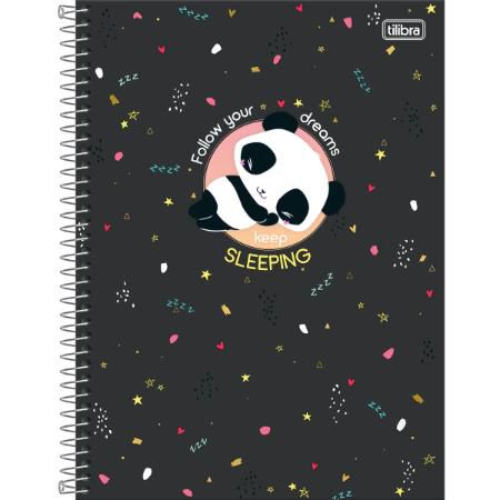 Caderno Esp Cd Univ 16m 256f Lovely Friend-tilibra