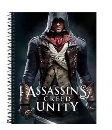 Caderno Esp Cd Univ 12m 192f Assassins Cr -tilibra