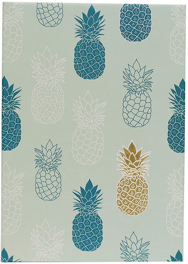 Caderno Broc Cd A5 80g 80f Mojito Abacaxi - Bee