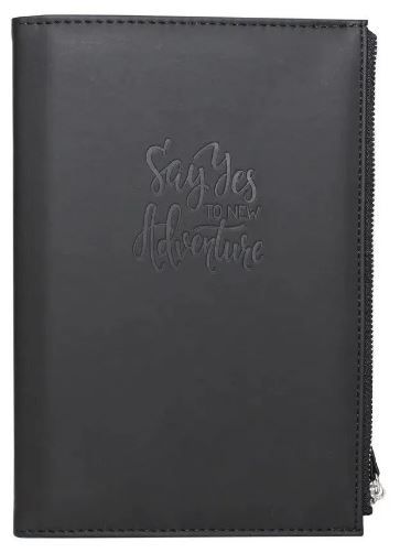 Caderno A5 80g 80f C/estojo Time Lapse Preto - Bee