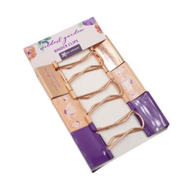 Prendedor De Papel 32mm Pct C/6und Wildest Ga- Bee
