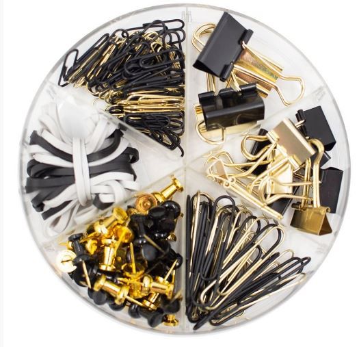 Kit Papelaria Preto- Bee