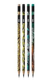 Lapis Preto C/borracha Collection Animal - Tris