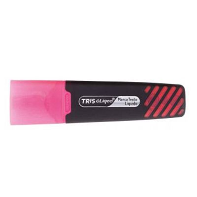 Marca Texto Liqeo Flat Neon Rosa - Tris