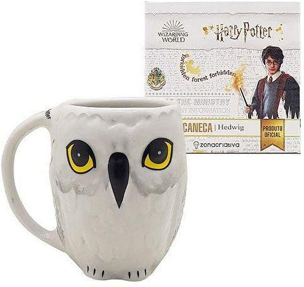 Caneca 250ml Harry Porter Hedwig- Zona
