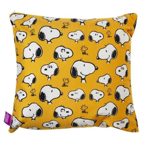 Almofada 40x40cm Fibra Veludo Focus Snoopy - Zona