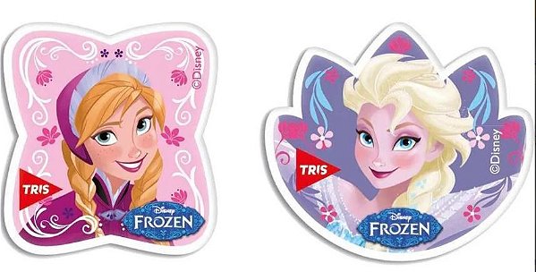 Borracha Escolar Decorada Frozen - Tris