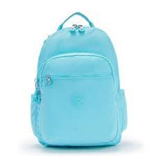 Mochila Costas Seoul Blue Splash - Kipling