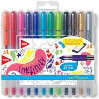Estojo C/12 Canetas Gel Inkfinity - Tris