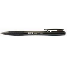Caneta Slide Retratil 0,7mm Preta - Tris