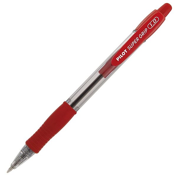 Caneta Esf. 1.0mm Bpgp-s.grip-10r Vermelha - Pilot