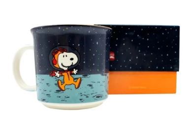 Caneca 350ml Tom Snoopy Space - Zona