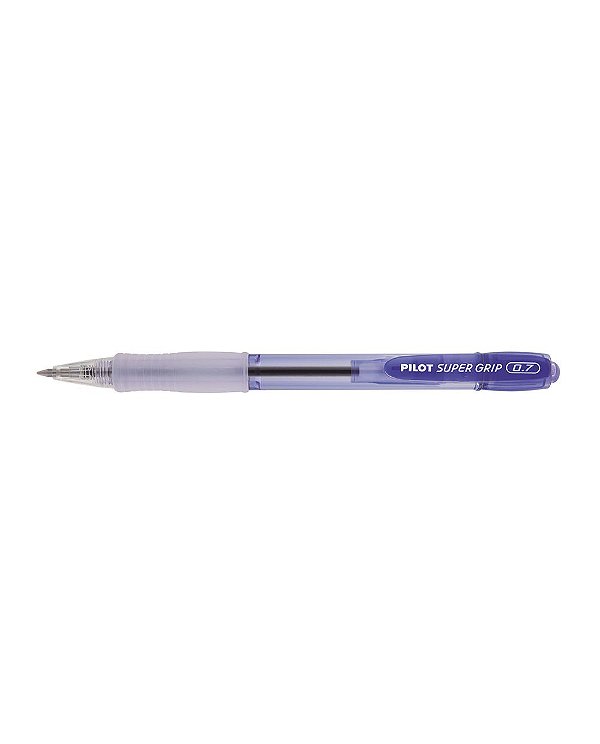 Caneta Esf. 0.7mm Super Grip Neon Violeta - Pilot
