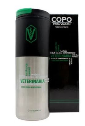 Copo Viagem 500ml Smart Profissoes Veterinar- Zona