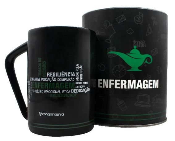 Caneca 300ml Profissoes Enfermagem - Zona