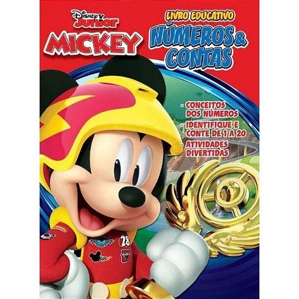 Atividades Educativas Mickey Numeros - Bicho