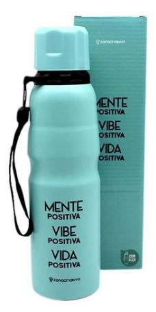 Garrafa 500ml Silhueta Vida Positiva - Zona