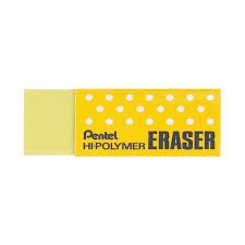 Borracha Hi-polymer Peq Amarelo - Pentel