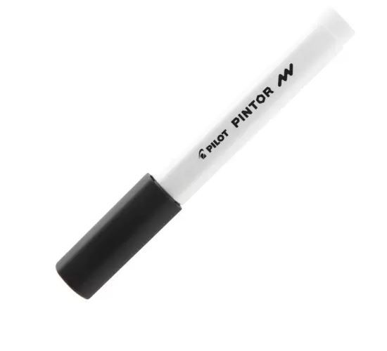 Marcador B 8,0mm Pintor Preto - Pilot