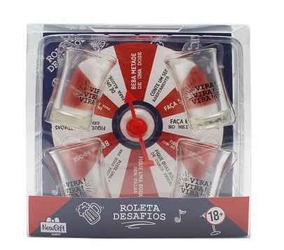 Shots Drinks Jogos Roleta C/4 Desafios -  Zona