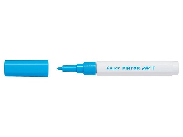 Marcador Fine 1,0mm Pintor Azul Claro - Pilot