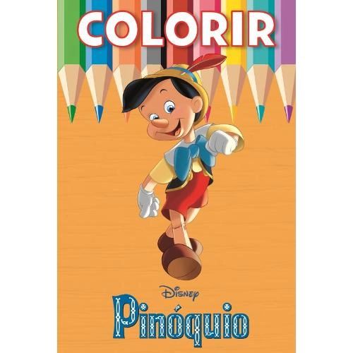 Disney Colorir Medio - Pinoquio - Bicho Esperto