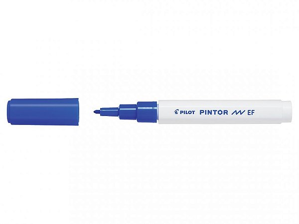 Marcador E Fine 0,7mm Pintor Azul - Pilot