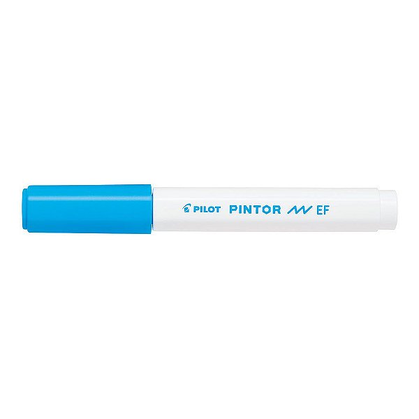 Marcador E Fine 0,7mm Pintor Azul Claro - Pilot