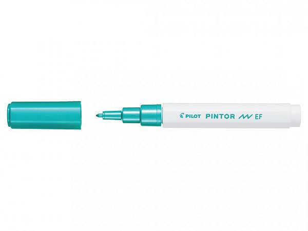 Marcador E Fine 0,7mm Pintor Verde Metalic - Pilot