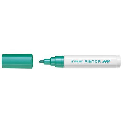 Marcador Medio 1,4mm Pintor Verde Metalico - Pilot