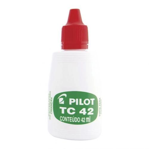 Tinta Carimbo 42ml Vermelho - Pilot