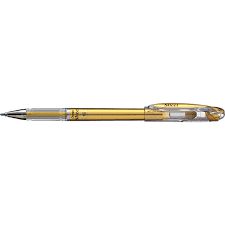 Caneta Gel C/tampa Roller 0,8mm Gold - Pentel