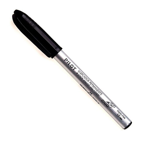 Marcador Permanente 1,0mm Cd/dvd Preto - Pilot