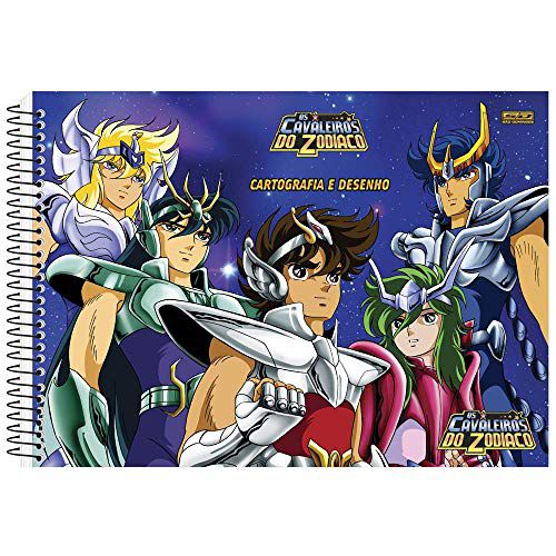 Caderno Esp Cartografia Cd 60f Cavaleiros Zod - Sd