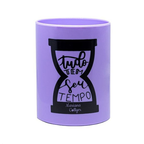Porta Canetas Up Pastel Roxo - Newpen