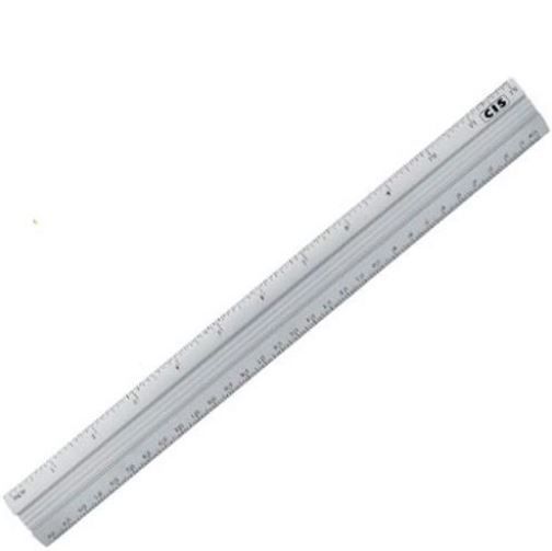 Regua 30cm Aluminio - Cis