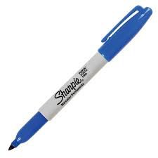 Marcador Permanente Ultra Fino Azul - Paper Mate
