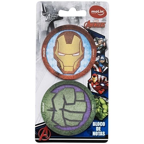 Bloco Notas C/2 50f Avengers - Molin