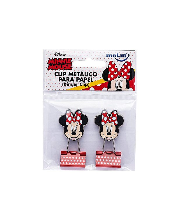 Binder Clips C/2 Minnie - Molin