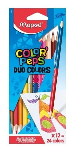 Lapis De Cor Color Peps 2 Cores - Maped
