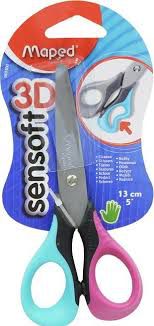 Tesoura 13cm Sensoft 3d Blister - Maped