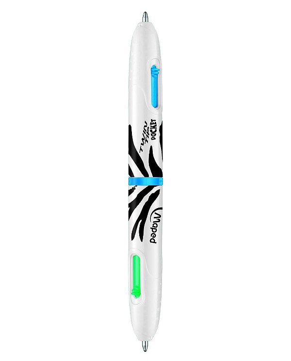 Caneta Twin Tip Pocket 4 Cores - Maped