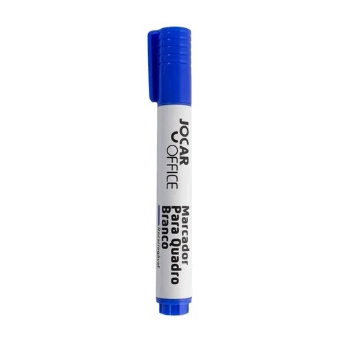 Marcador P/quadro Bco Recarregavel Azul - Jocar
